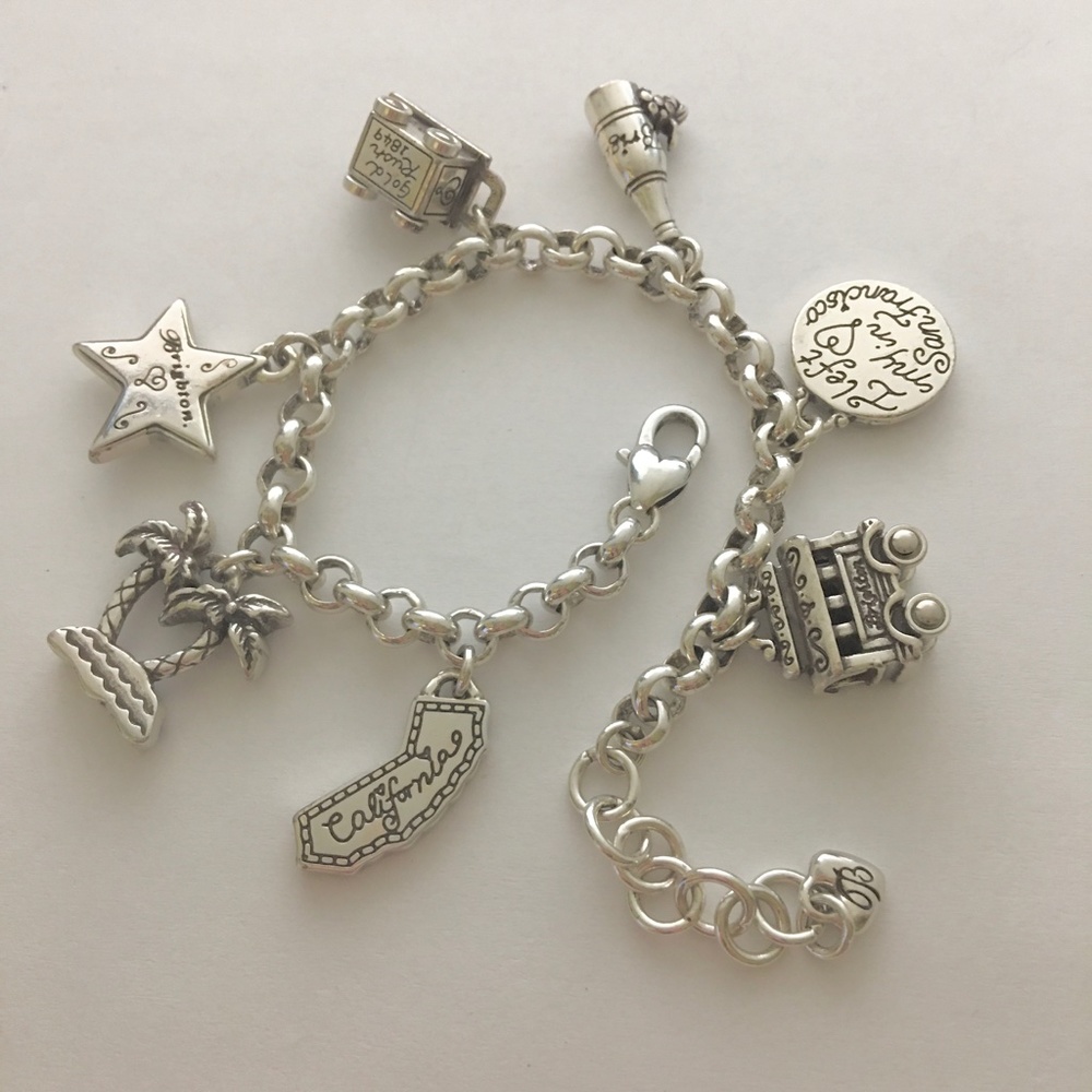 Brighton ' California ' charm bracelet 🌴